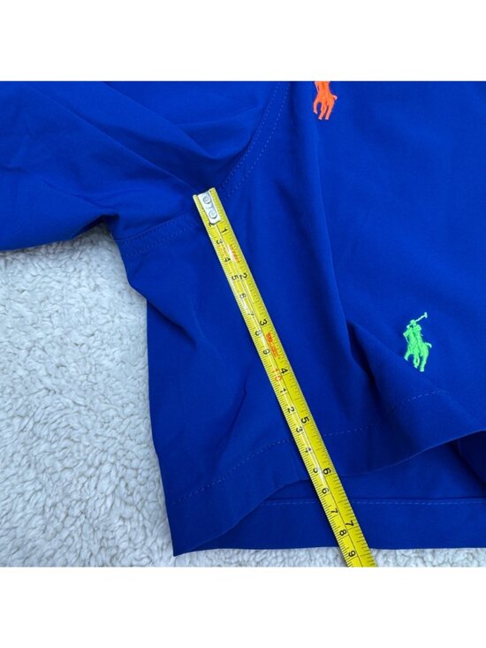 NWT Polo Ralph Lauren Men's All Over Pony Blue Swim Trunks, Size S - Picture 7 of 8